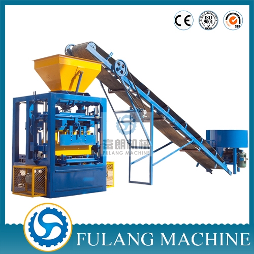 Fulang Concrete cement block machine- QT4-24
